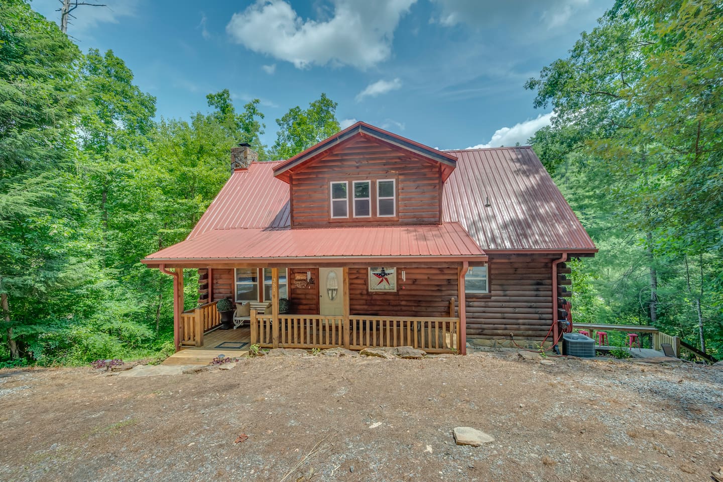 The River Cabin front main view