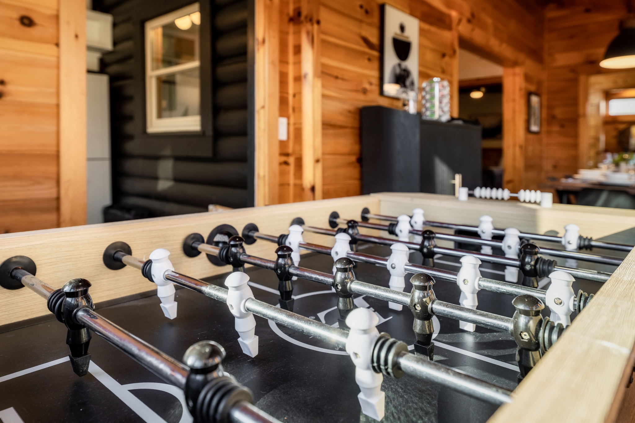 Unleash your competitive spirit with a game of foosball! Perfect for some friendly rivalry and memorable moments during your stay. Let the games begin!
