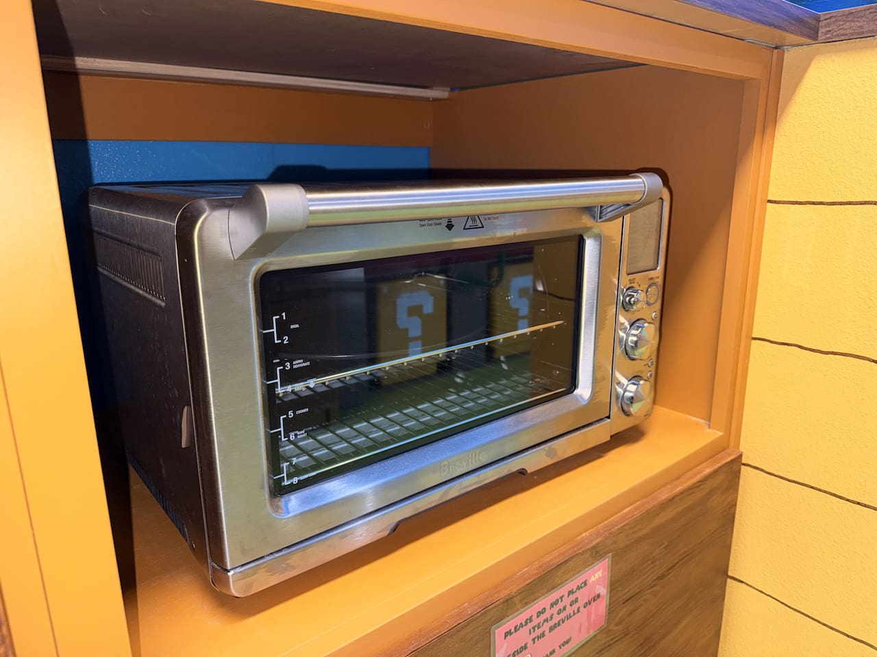 Breville SmartOven XL at Mario's Mini Mansion in Clermont, FL! There's also an air-fryer -- and word on the street is it makes perfect cookies :)