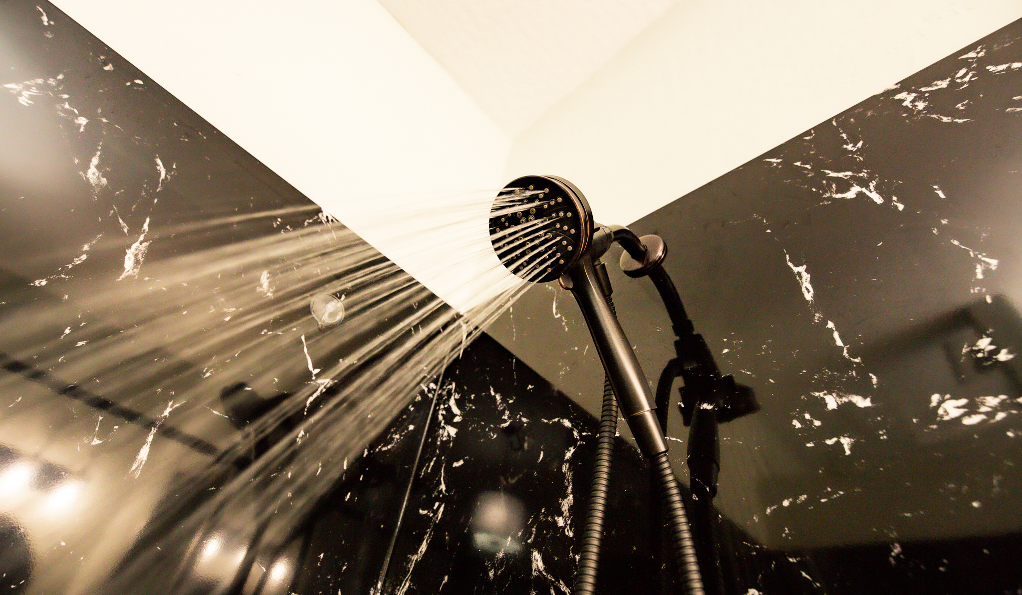 New Shower and Shower Head