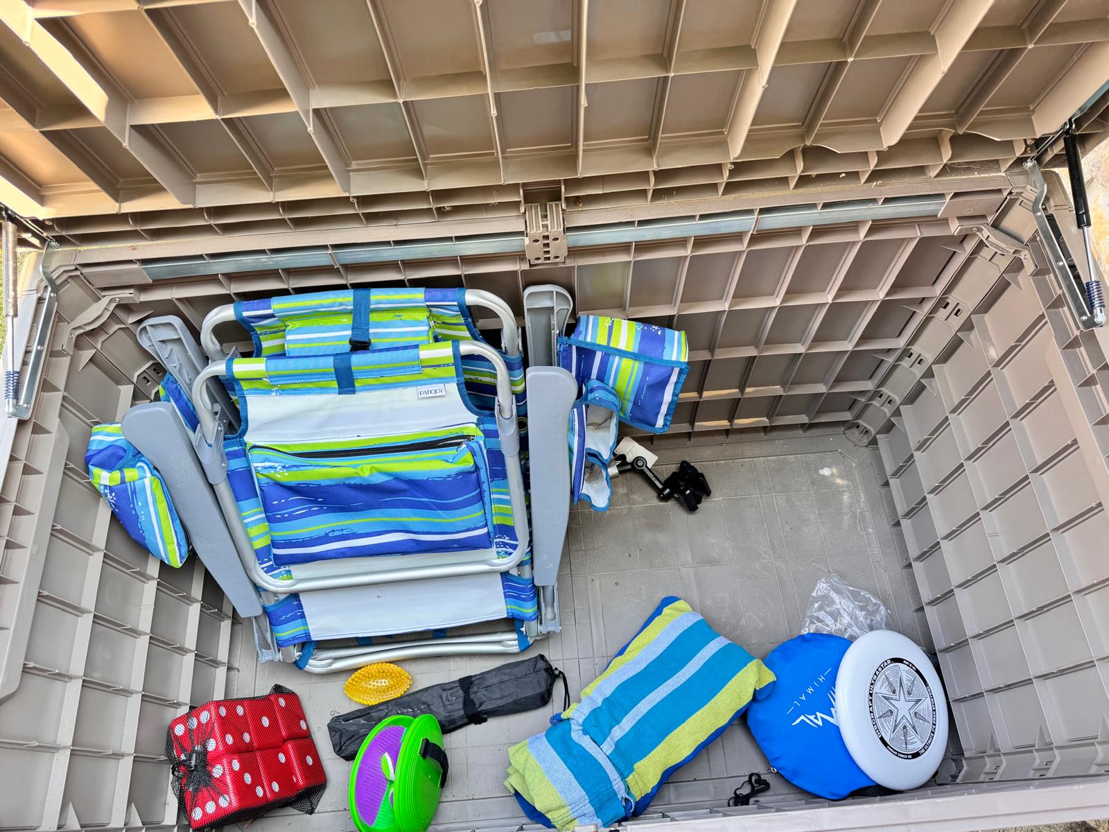 We provide beach essentials 