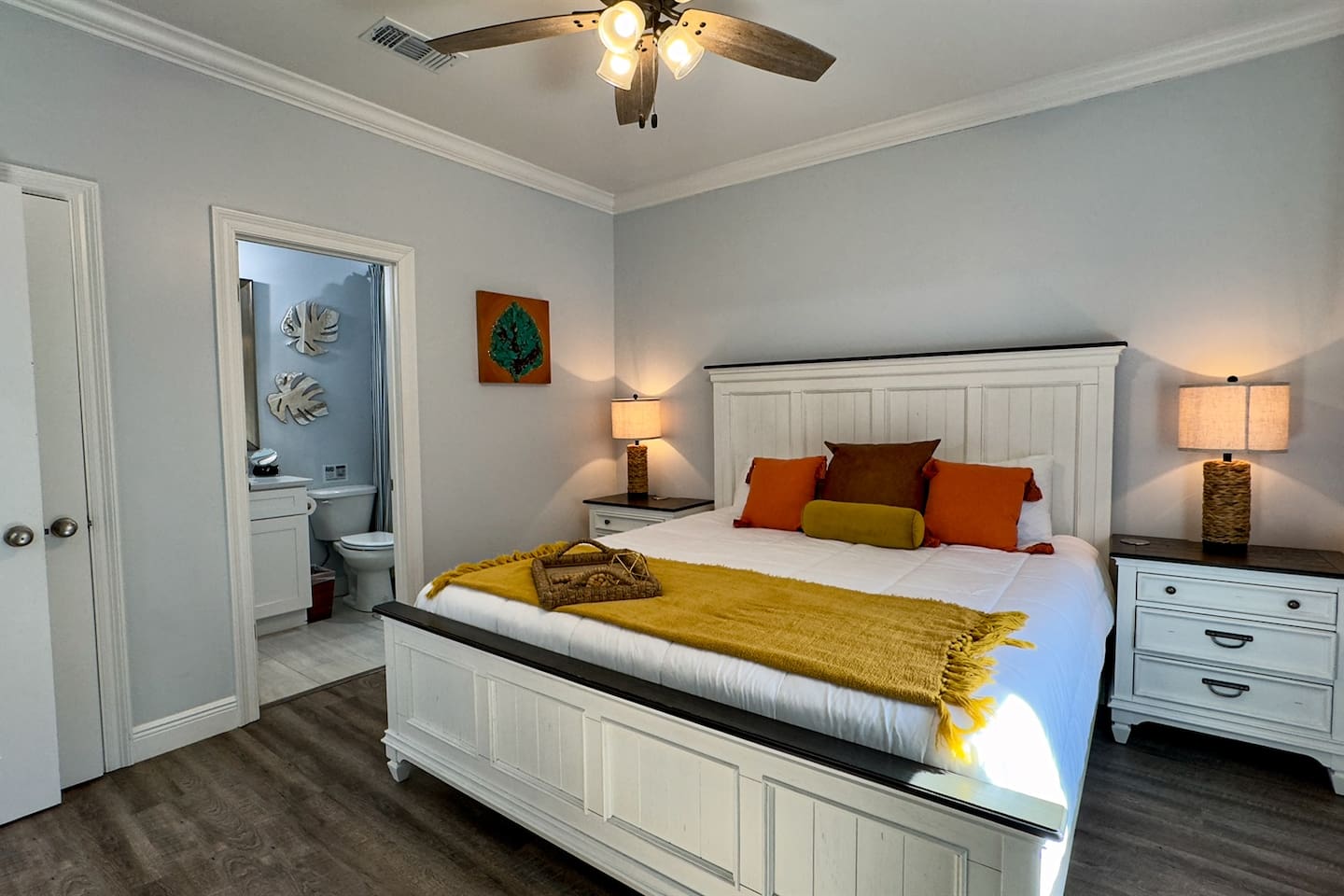 Wake up refreshed, step into your private bath, and start the day with ease.