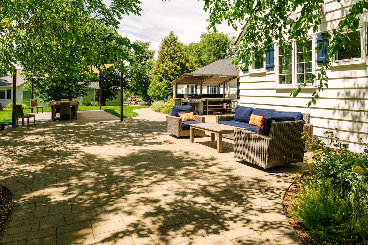 One of the lounge sets off the Farmhouse