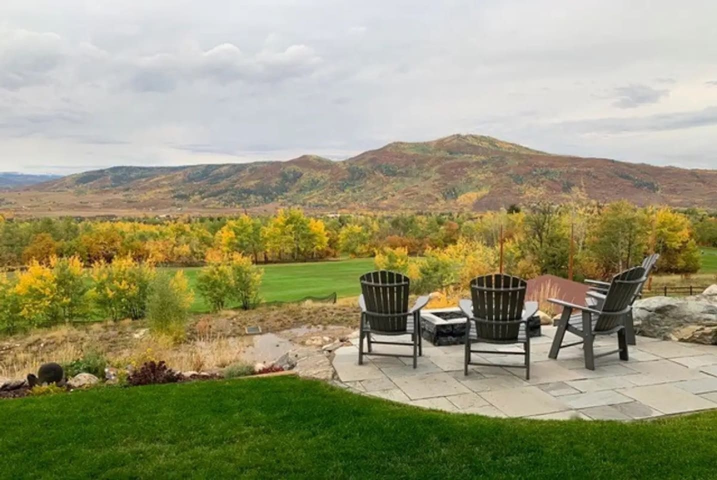 Patio Views with Firepit