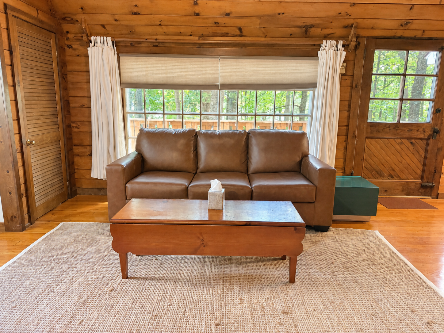 Living area at Hatch's Roost
