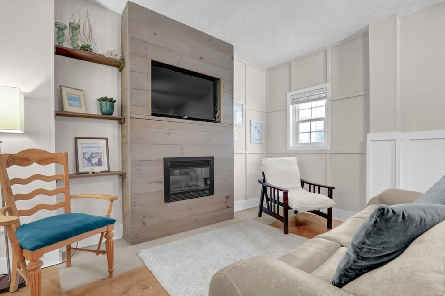 Ground level living room