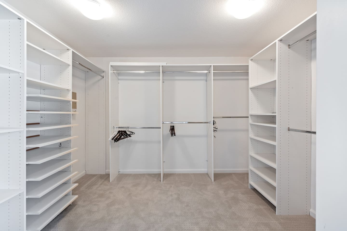 Spacious Walk in closet