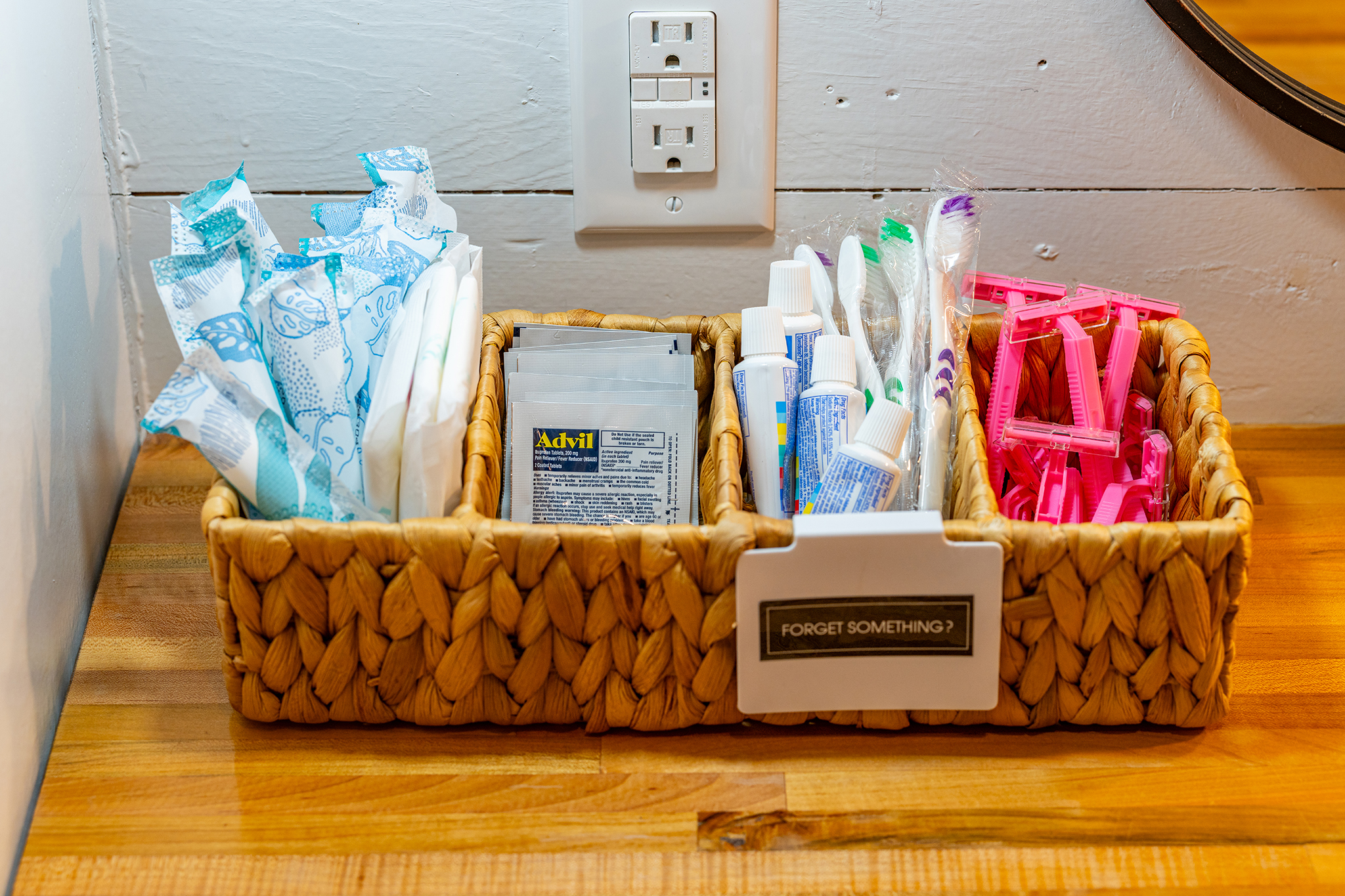 From toiletries to everyday essentials, we've included a few extras to help you feel right at home.