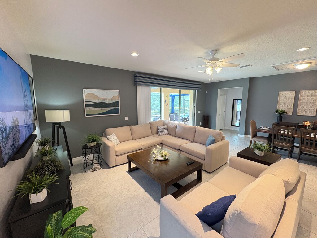 Beautiful views of the private lanai from anywhere on the main floor
