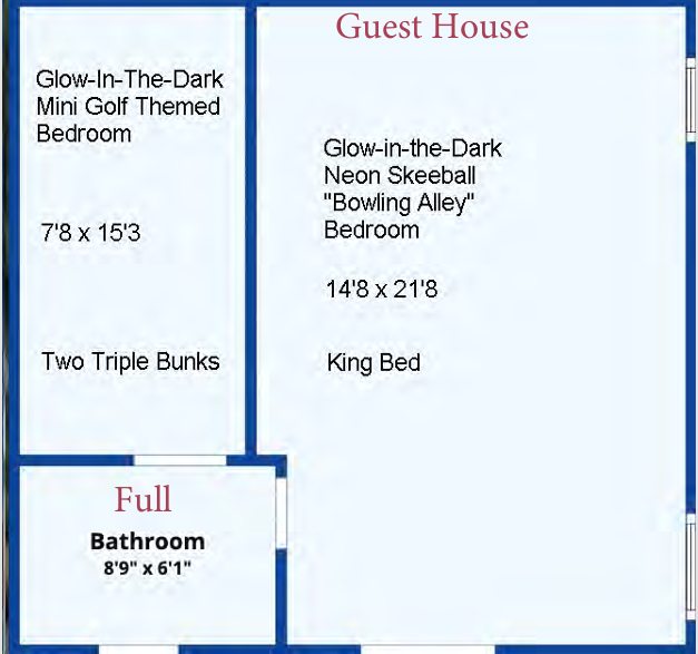 Floor Plan - Guest House