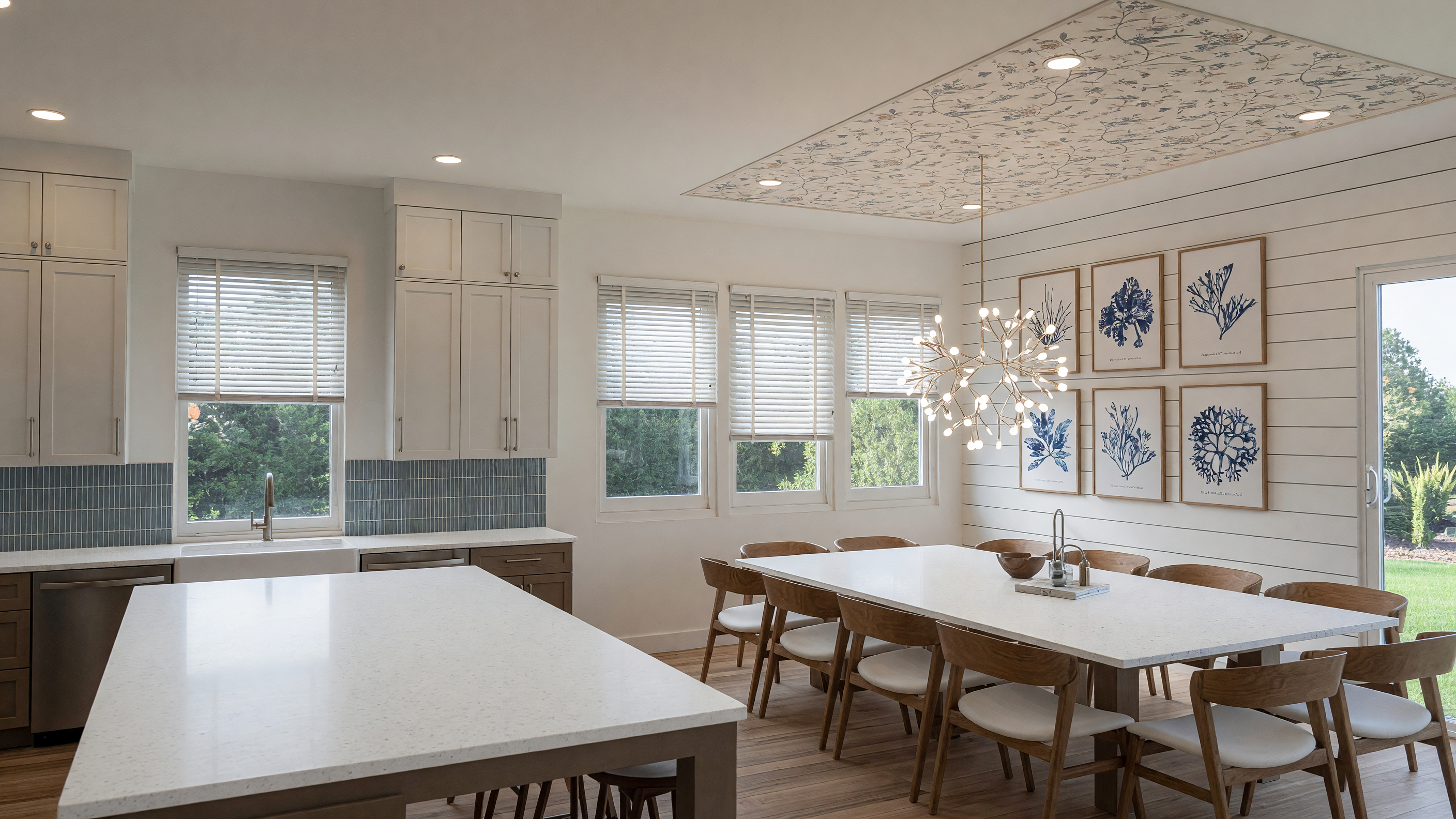 Dining Area – Seats 12 with additional seating at the kitchen island | Rendering