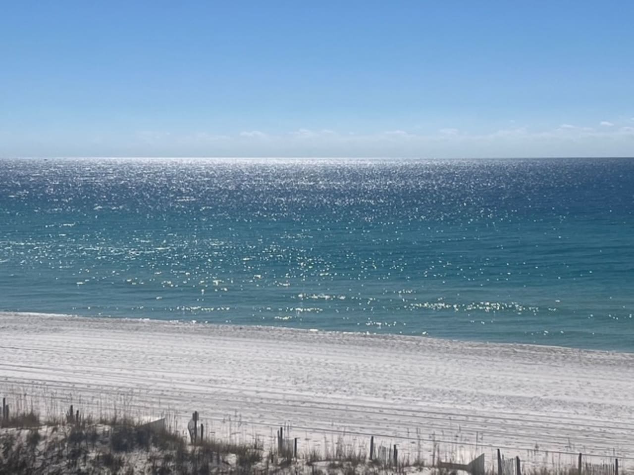 Glistening water and sugar-white sand create the perfect backdrop for your beach getaway.