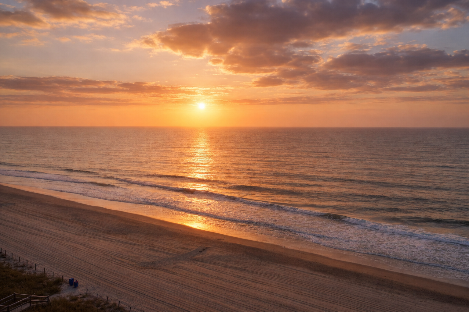 Hard to beat a sunrise at the beach