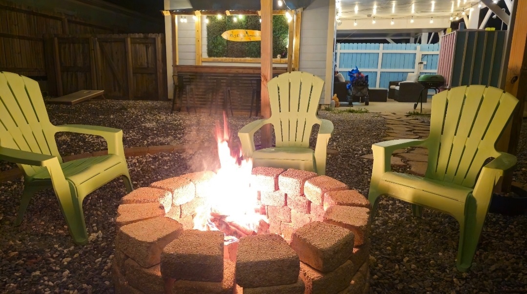 Have some Smores or just laugh the night away telling stories around the firpit