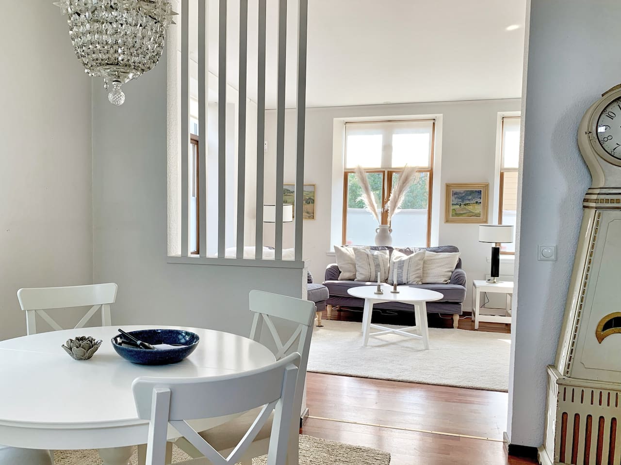 Matplats och vardagsrum