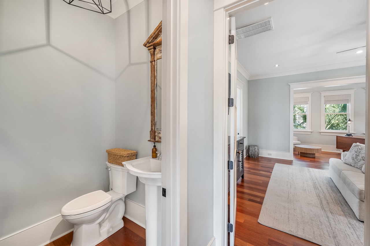 Half Bath | Shore Thing | 4001 Palm Blvd | Isle of Palms, SC | IOP Escapes