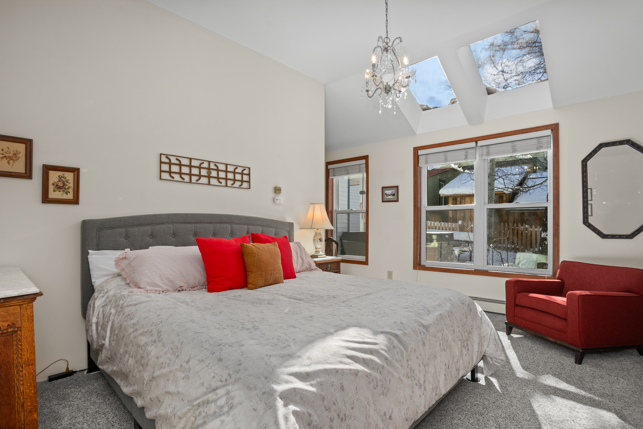 Ground Level - Bedroom 1 - King Bed