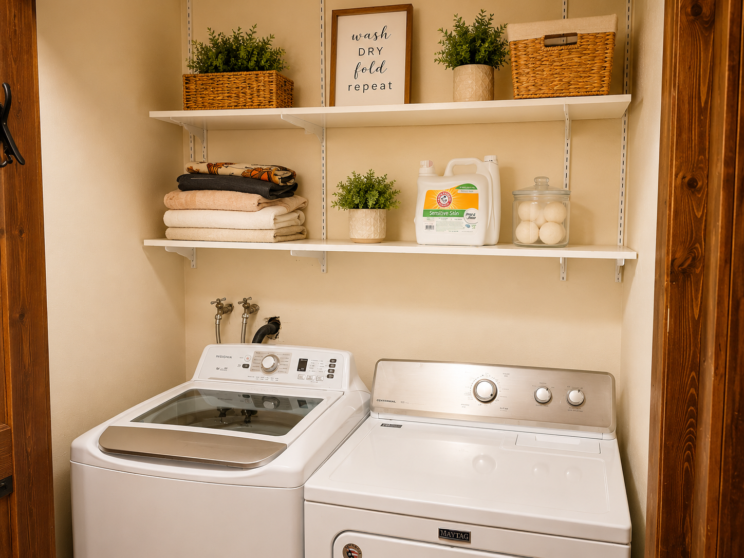 Enjoy Full Size Laundry washer and dryer during your stay!