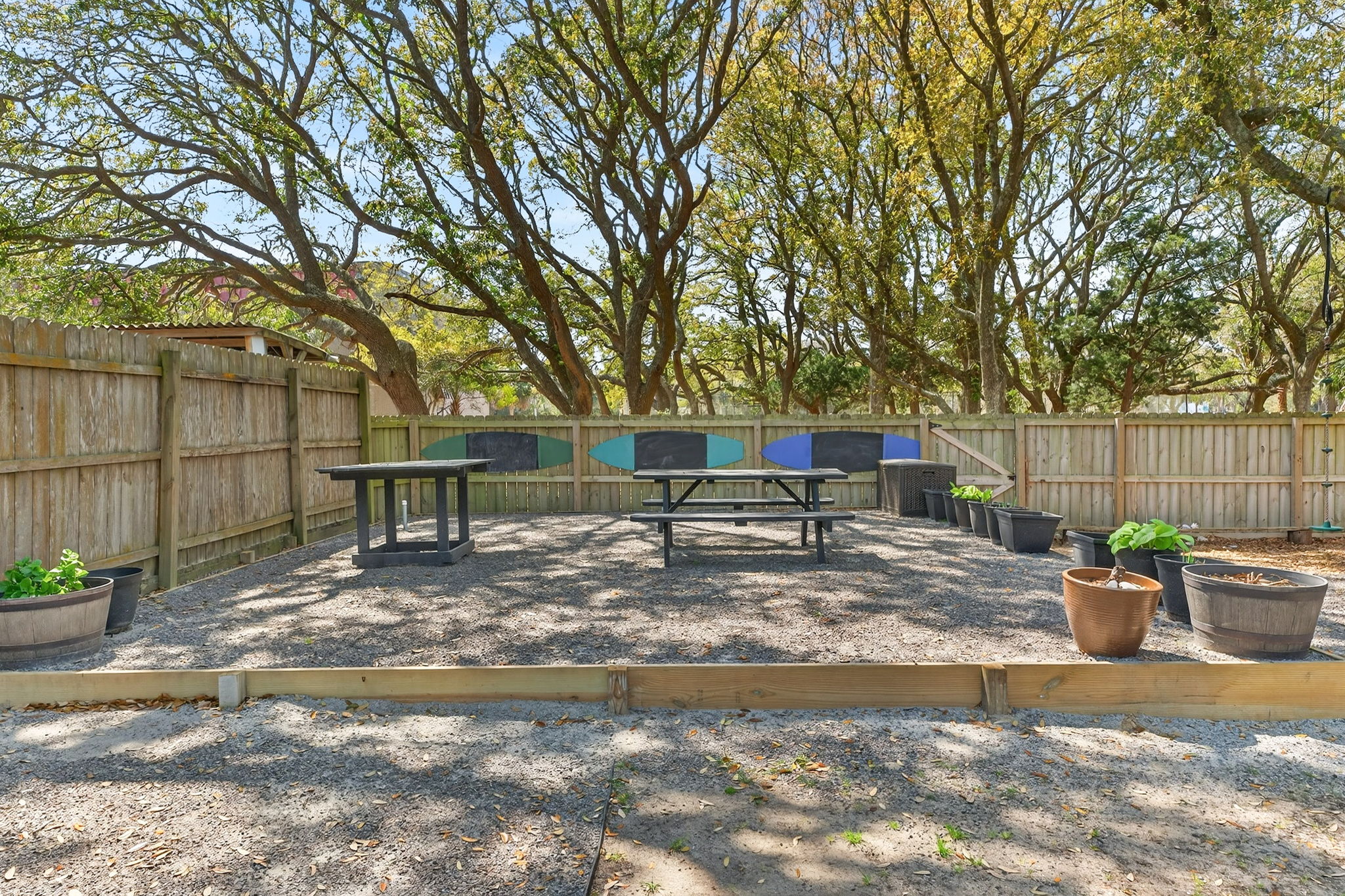 Outdoor activity space