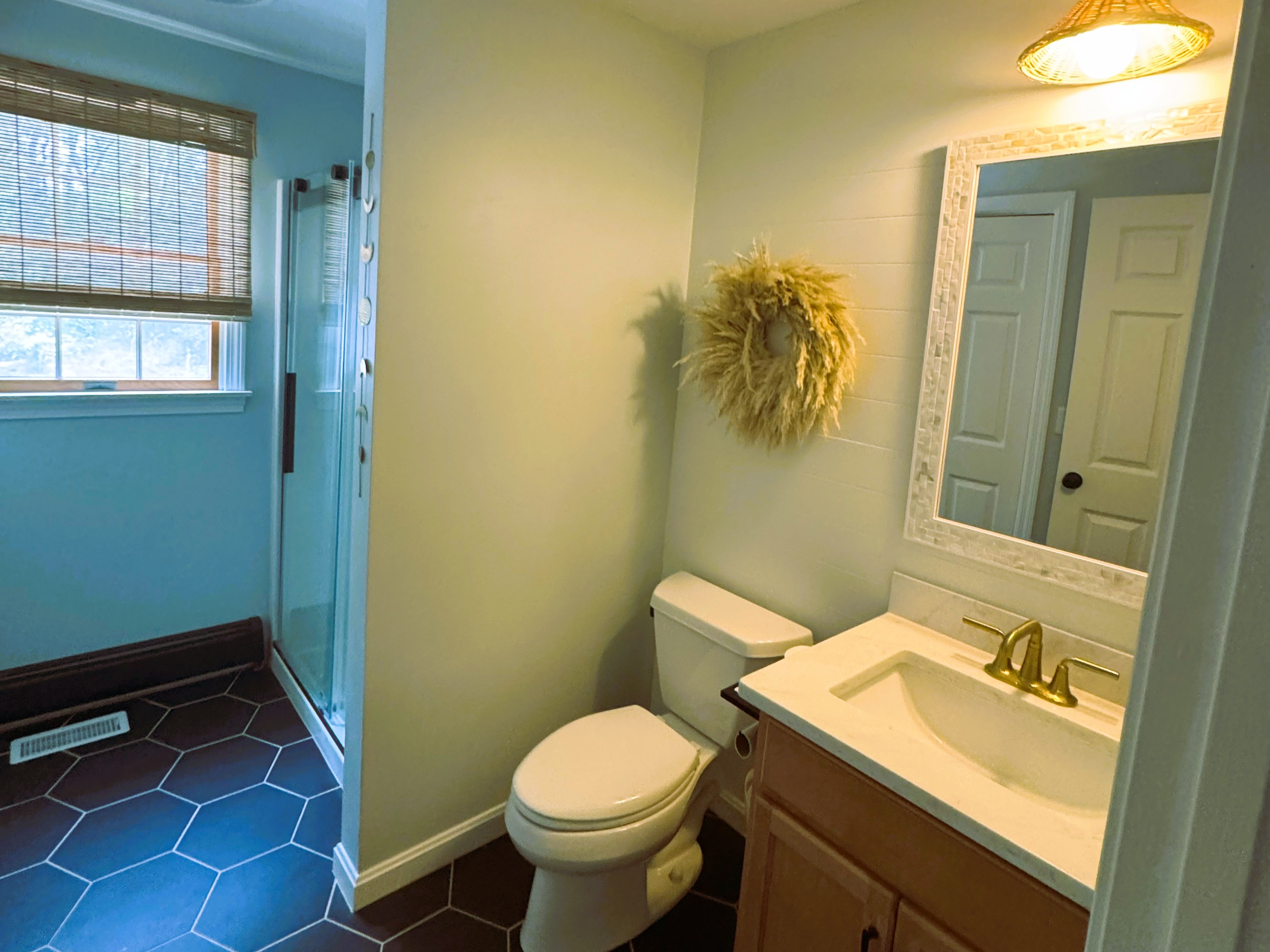 First Floor Updated "Solstace" 3/4 Bath