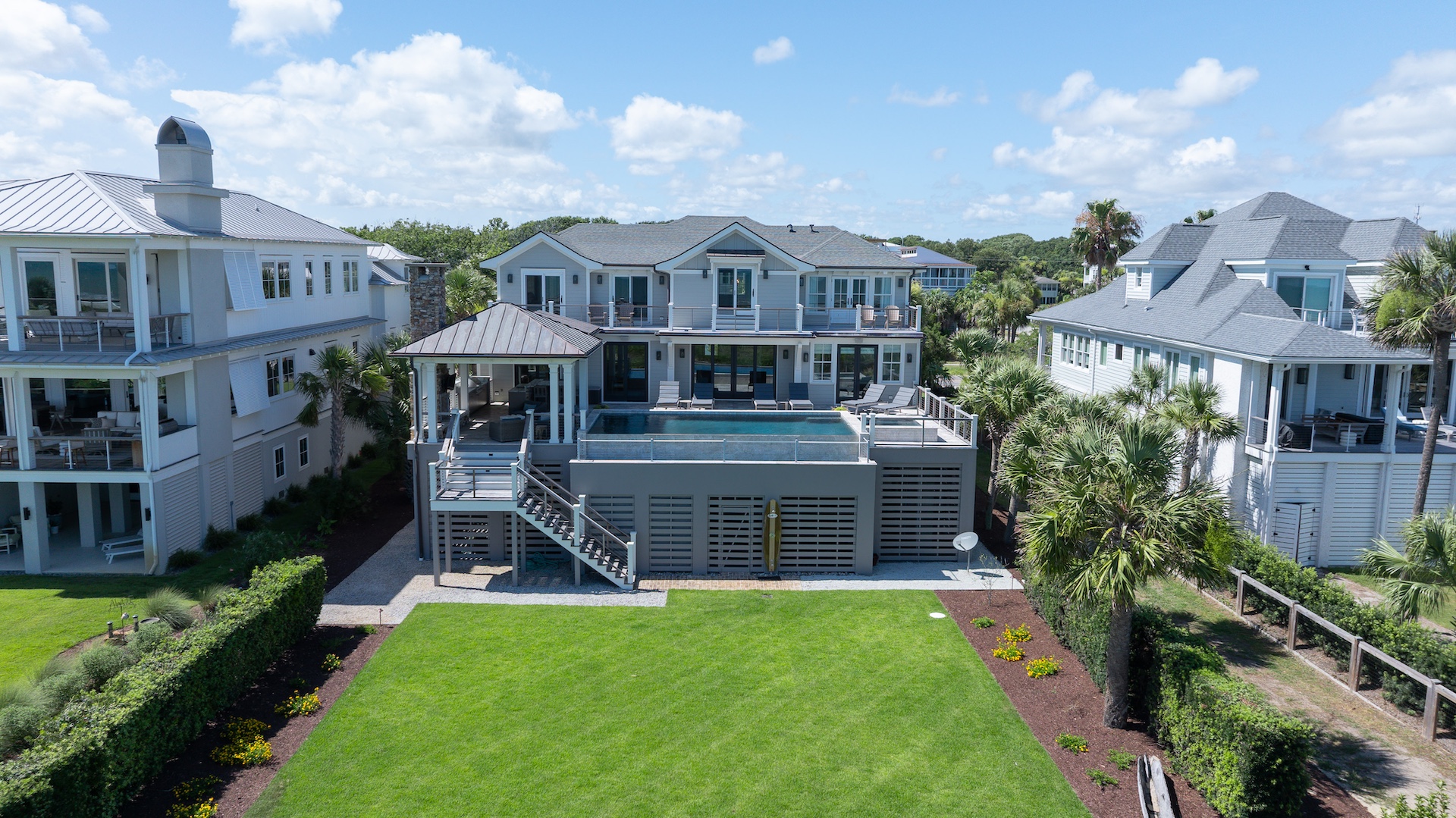 View from Ocean | Beach Shelter | 3708 Palm Blvd | Isle of Palms, SC | IOP Escapes