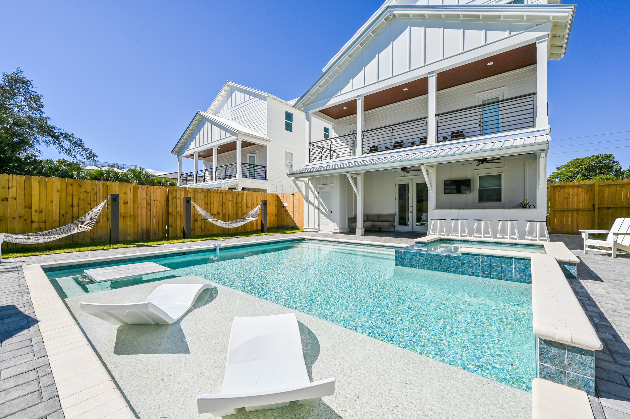 Luxury In-Pool Loungers