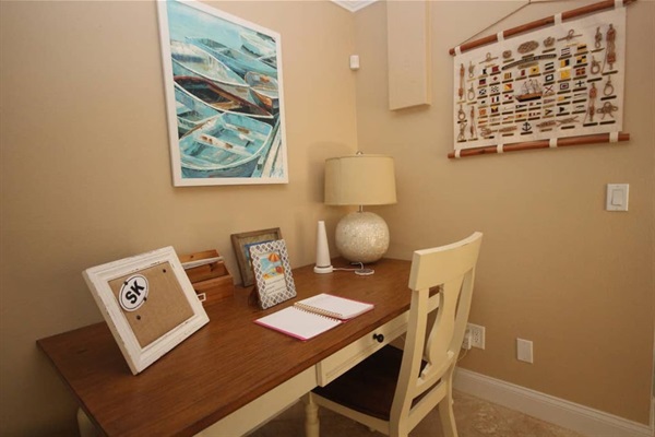 Work Space in Den