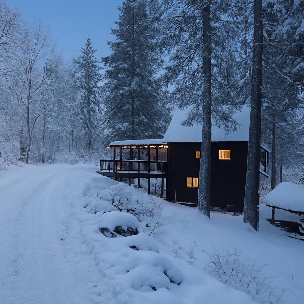 This winter photo was created with AI - updated winter photos to come soon