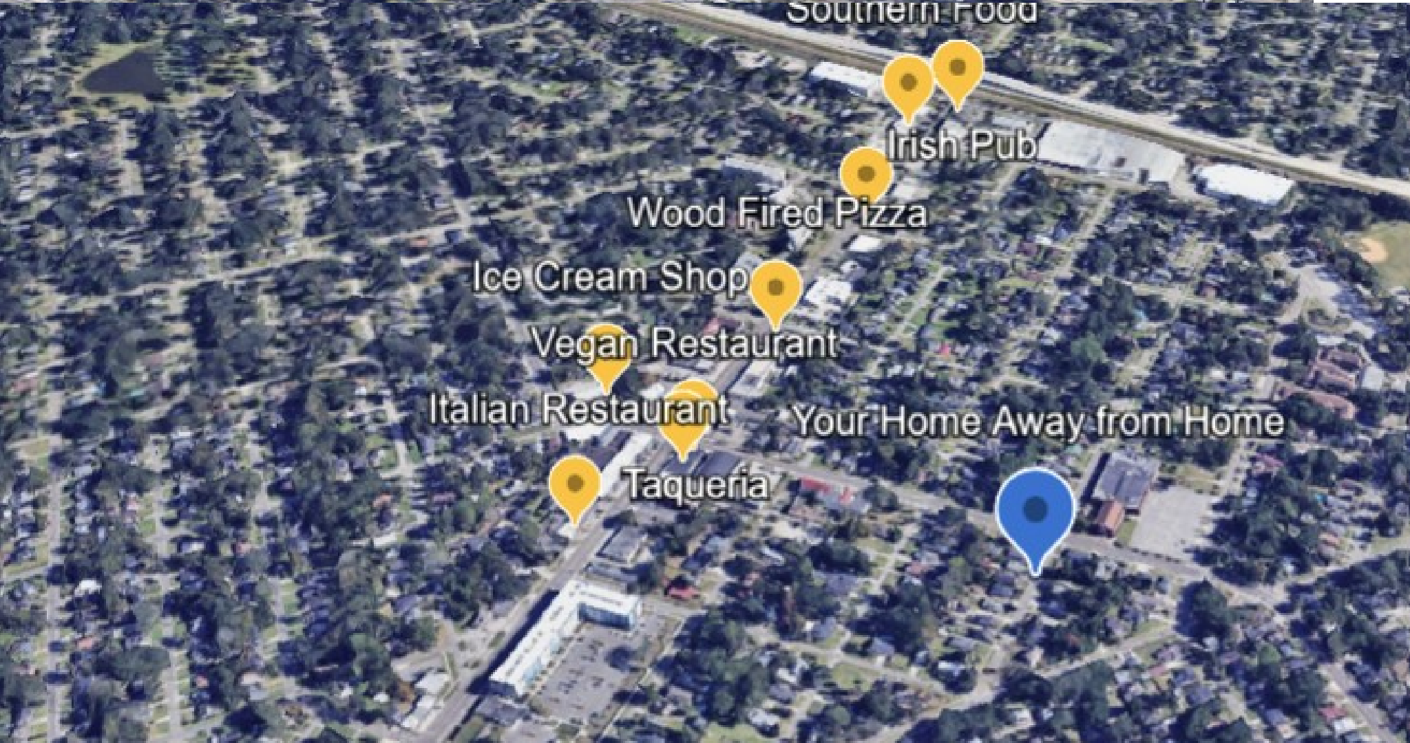 Walk to restaurants