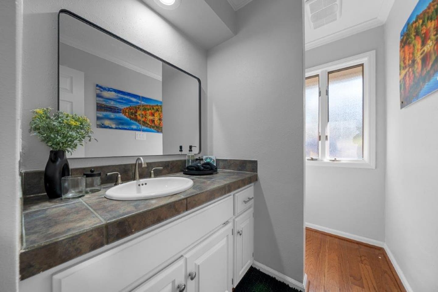 This Powder Bath is on the Main Floor.