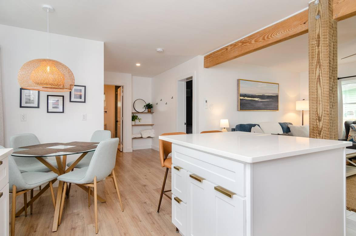 Open Dining, Kitchen, & Living Room