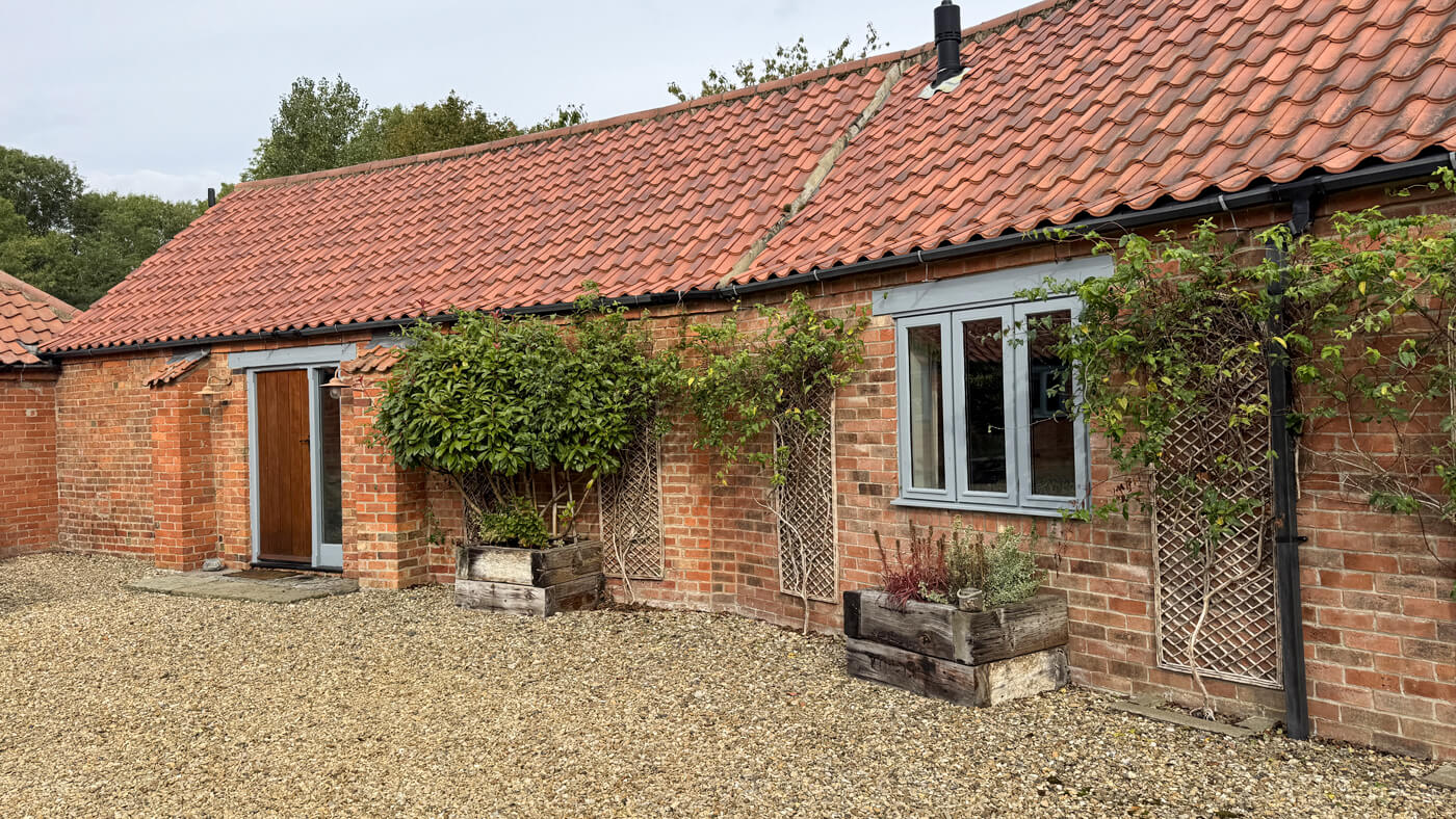 The Courtyard external access from the parking area