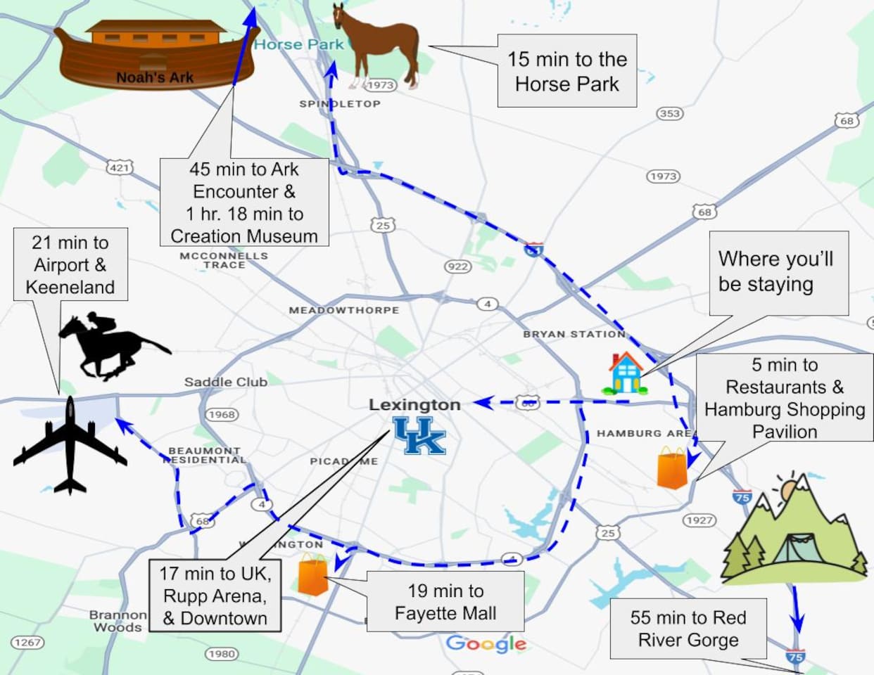 Conveniently located near popular local attractions, restaurants, and the interstate. 