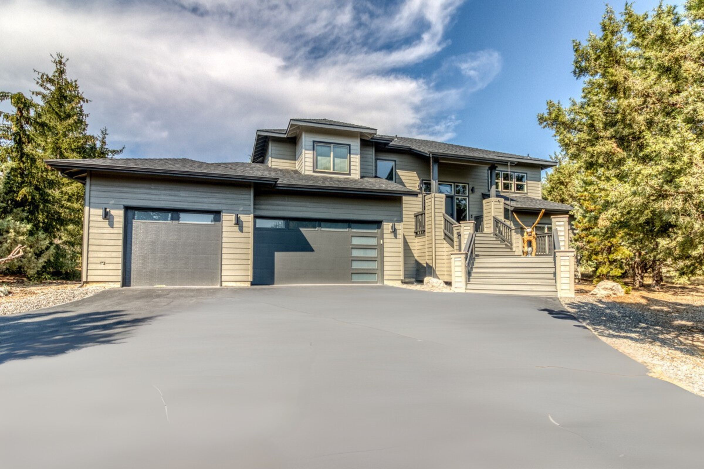 Our beautiful home offers plenty of parking space.