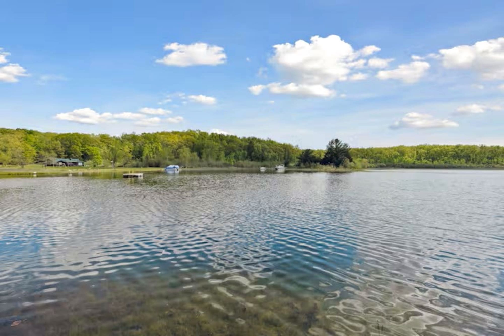 View of Meadow Lake from the dock