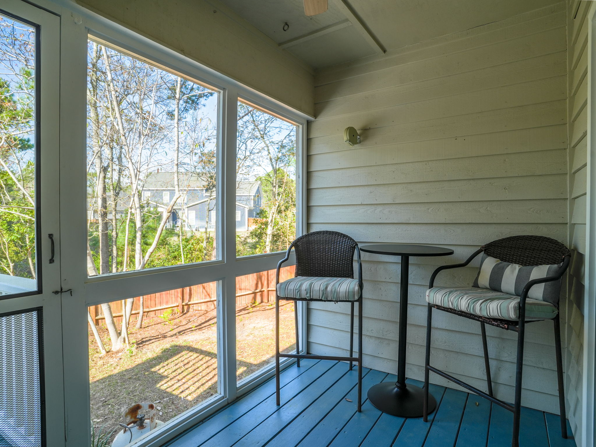 Screened Private Porch with Seating, Master Suite Sliding Door Access
