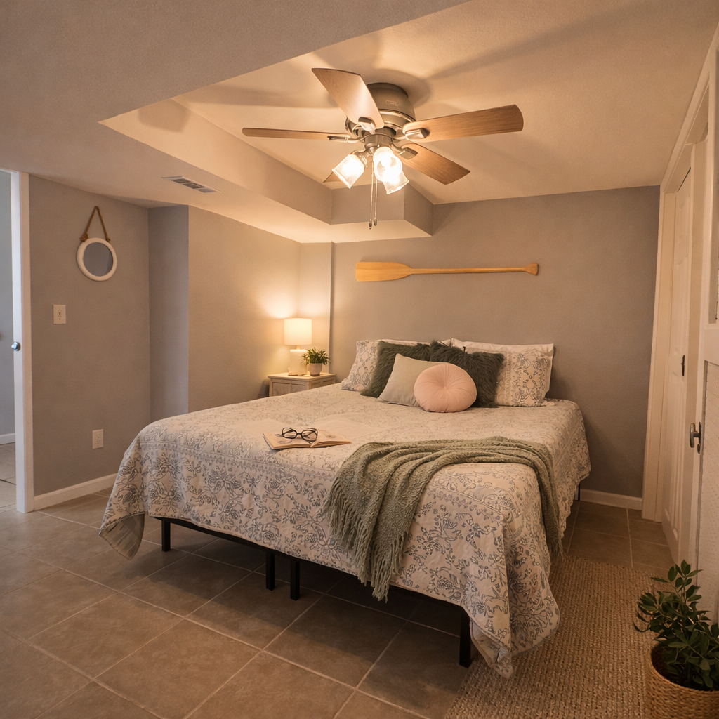 Basement Queen Bedroom