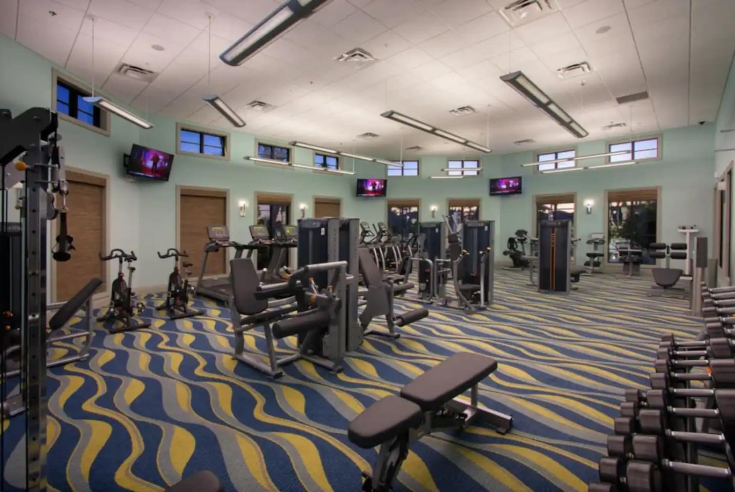 Gym at Champions Gate Club House