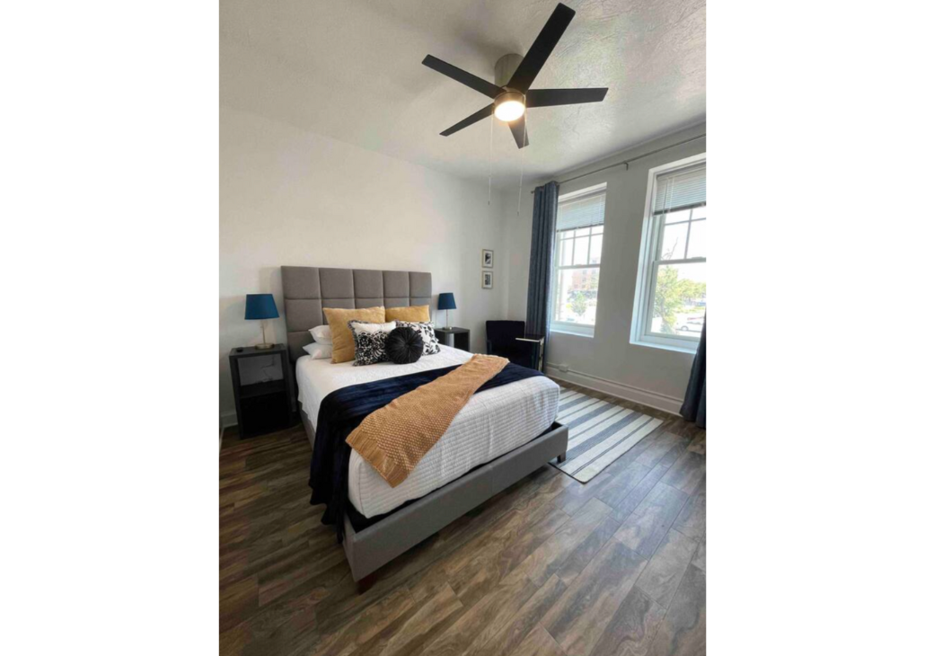 Natural light. Yes please. Enjoy the views during your stay.
