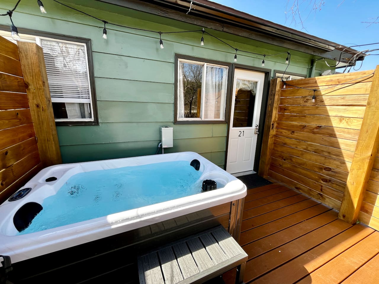 Your own private hot tub