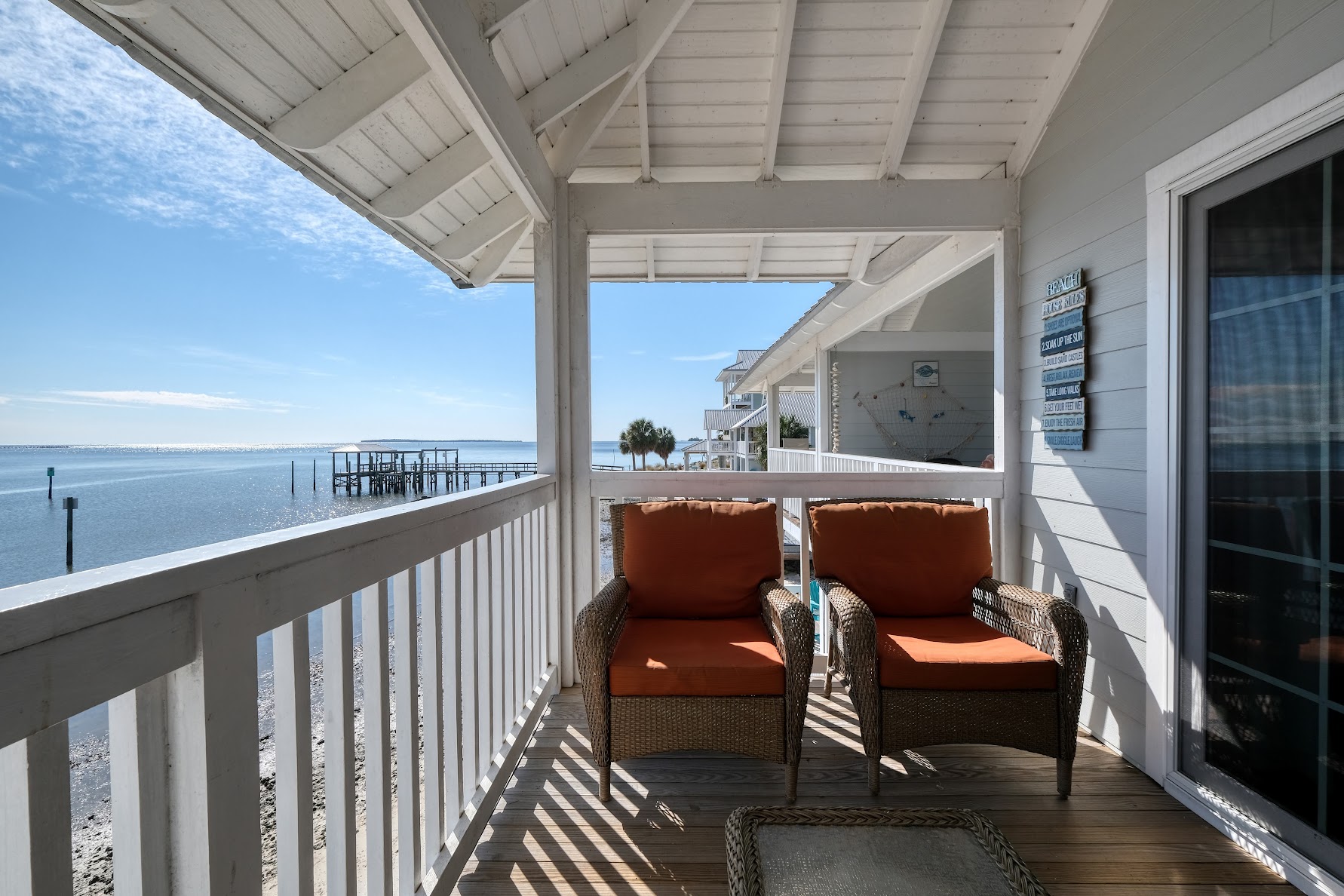 Plenty of Space for Morning Coffee and Afternoon Beverages 