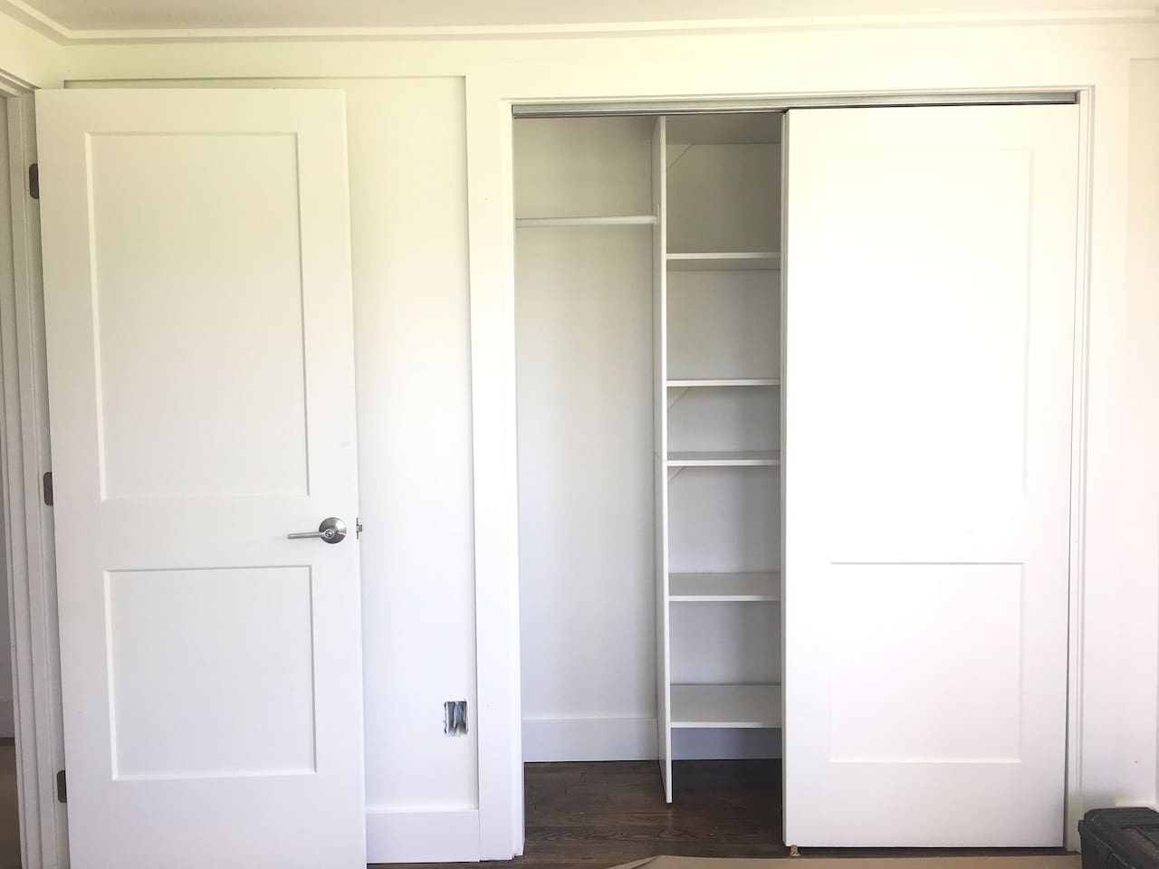 Master Bedroom Closet-plenty of space to organize.

