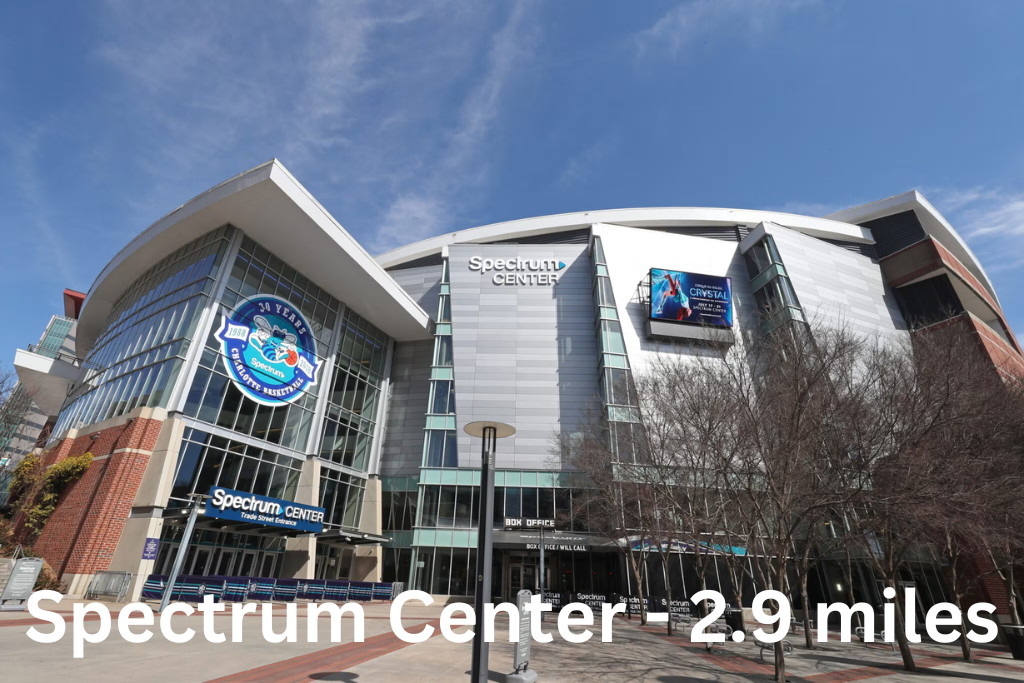 Near Uptown, Spectrum Center, and many of Charlotte's best attractions.