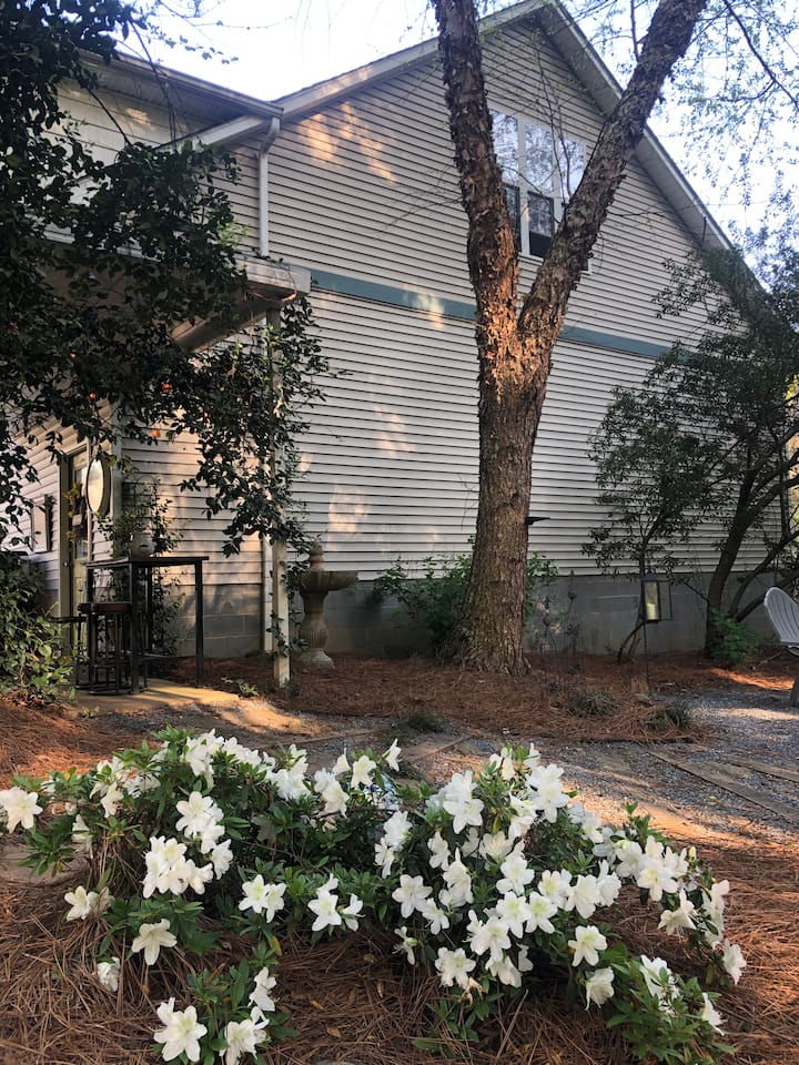 Outside view of your Lodge Over Garage. 