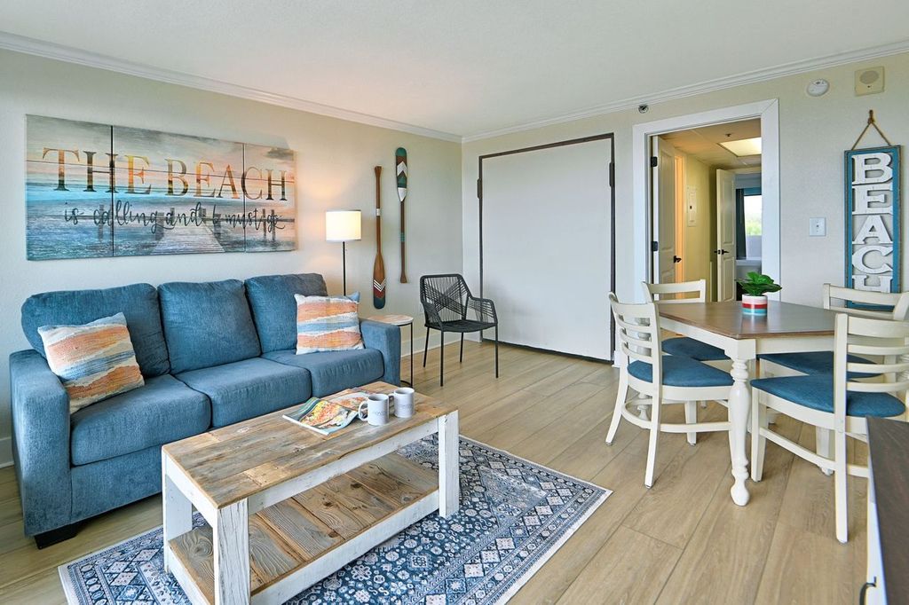 Welcoming space for dining and connecting.
