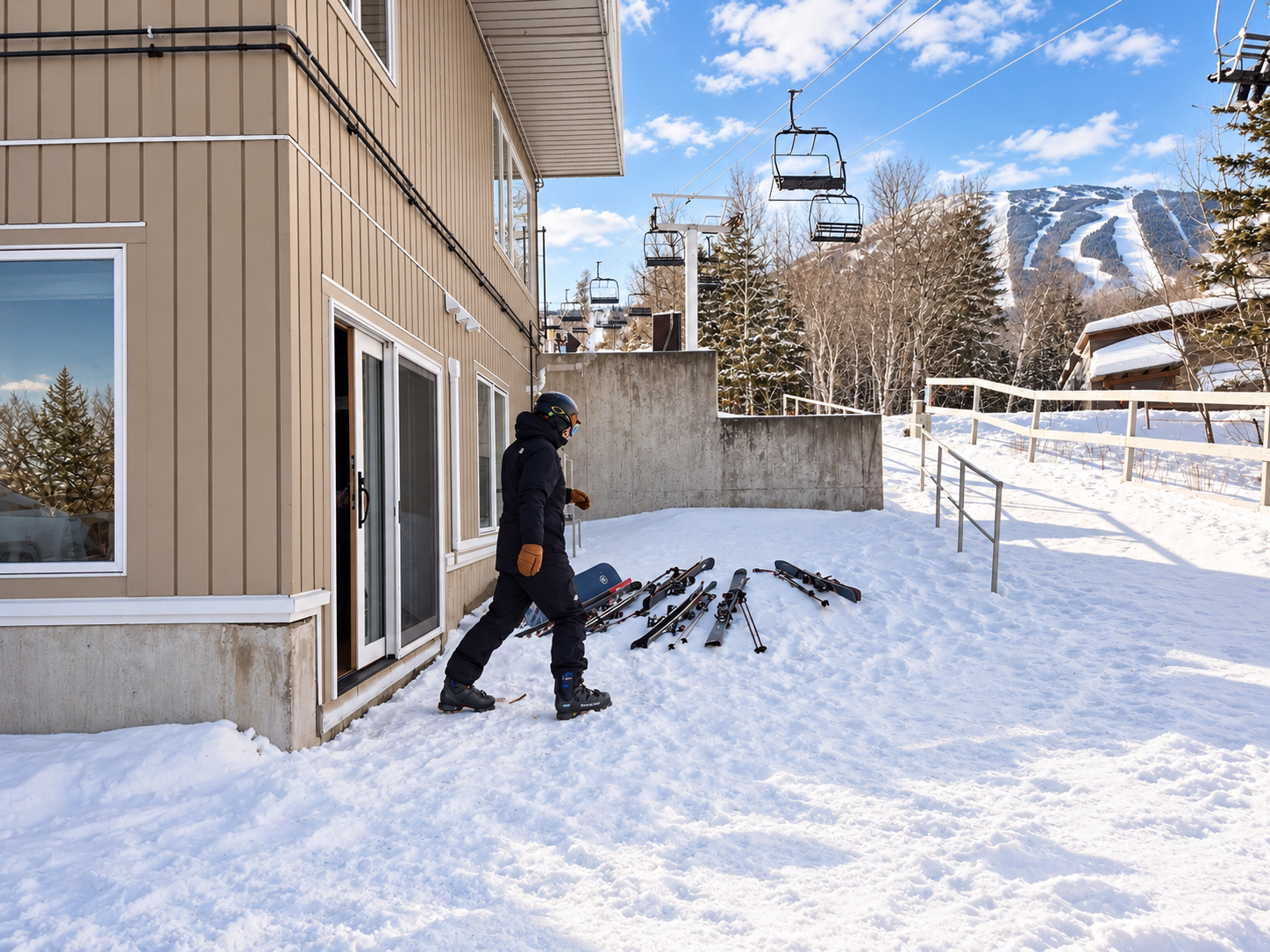 True Ski-in/Ski-out