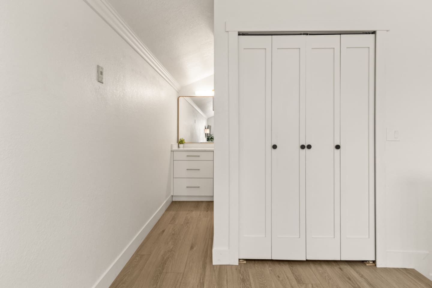 Upstairs Ensuite Bedroom #2 | Closet  | Vanity Area