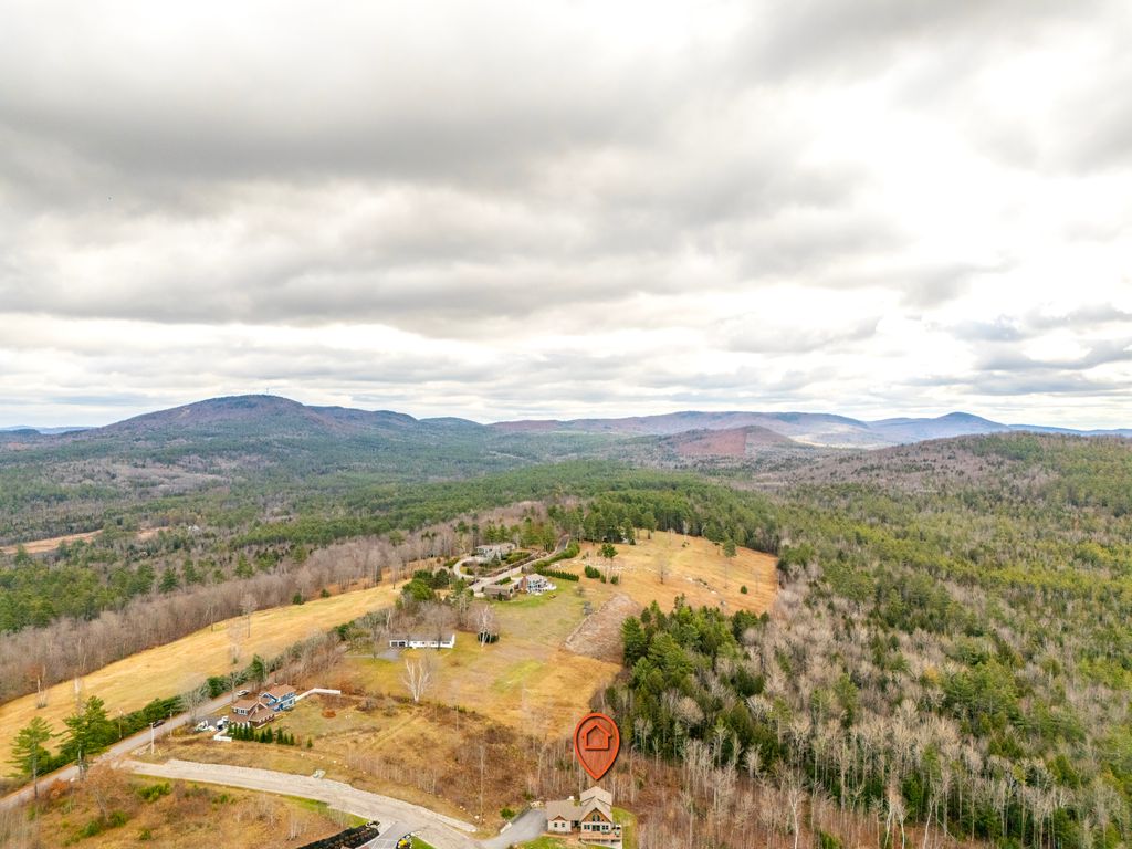 A bird’s-eye view of your private mountain retreat.