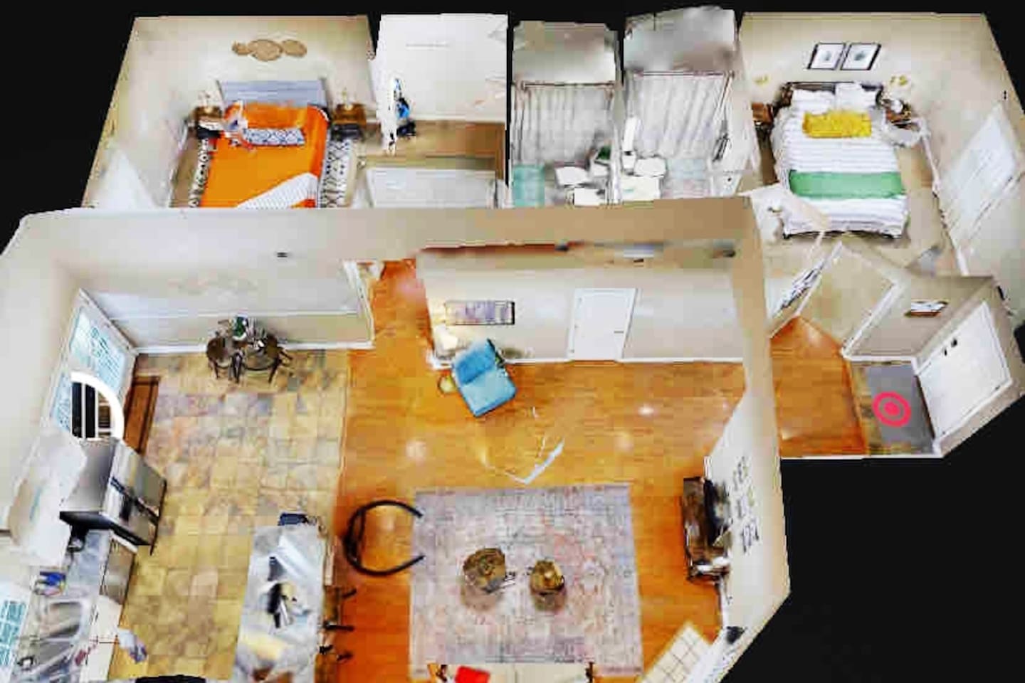 Dollhouse Floor Layout Model