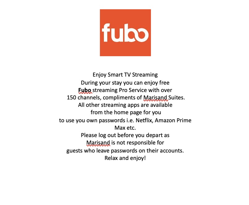 Enjoy your streaming favorite show or app